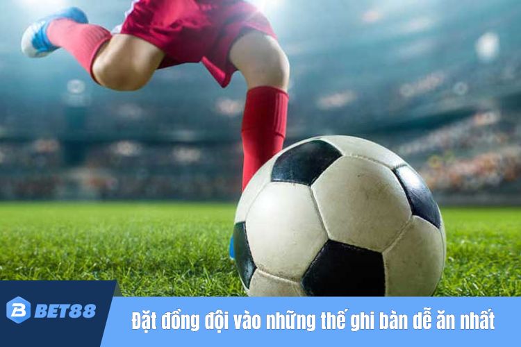 Đặt đồng đội vào những thế ghi bàn dễ ăn nhất