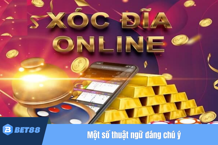 Một số thuật ngữ đáng chú ý khi chơi xóc đĩa online